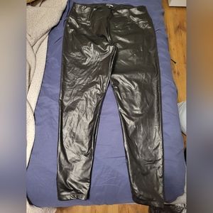 Faux Leather Pants
